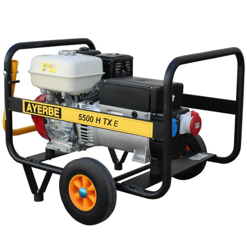 Generador motor Honda 9 HP AY-5500 H TX E Generador motor Honda 9 HP AY-5500 H TX E