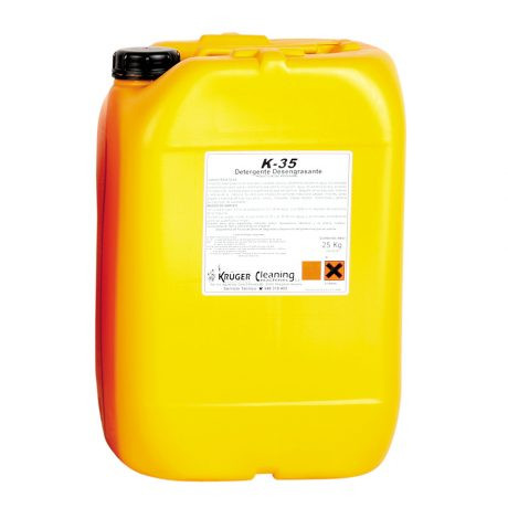 Detergente alcalino multiusos 25 Kg K-35 Detergente alcalino multiusos 25 Kg K-35